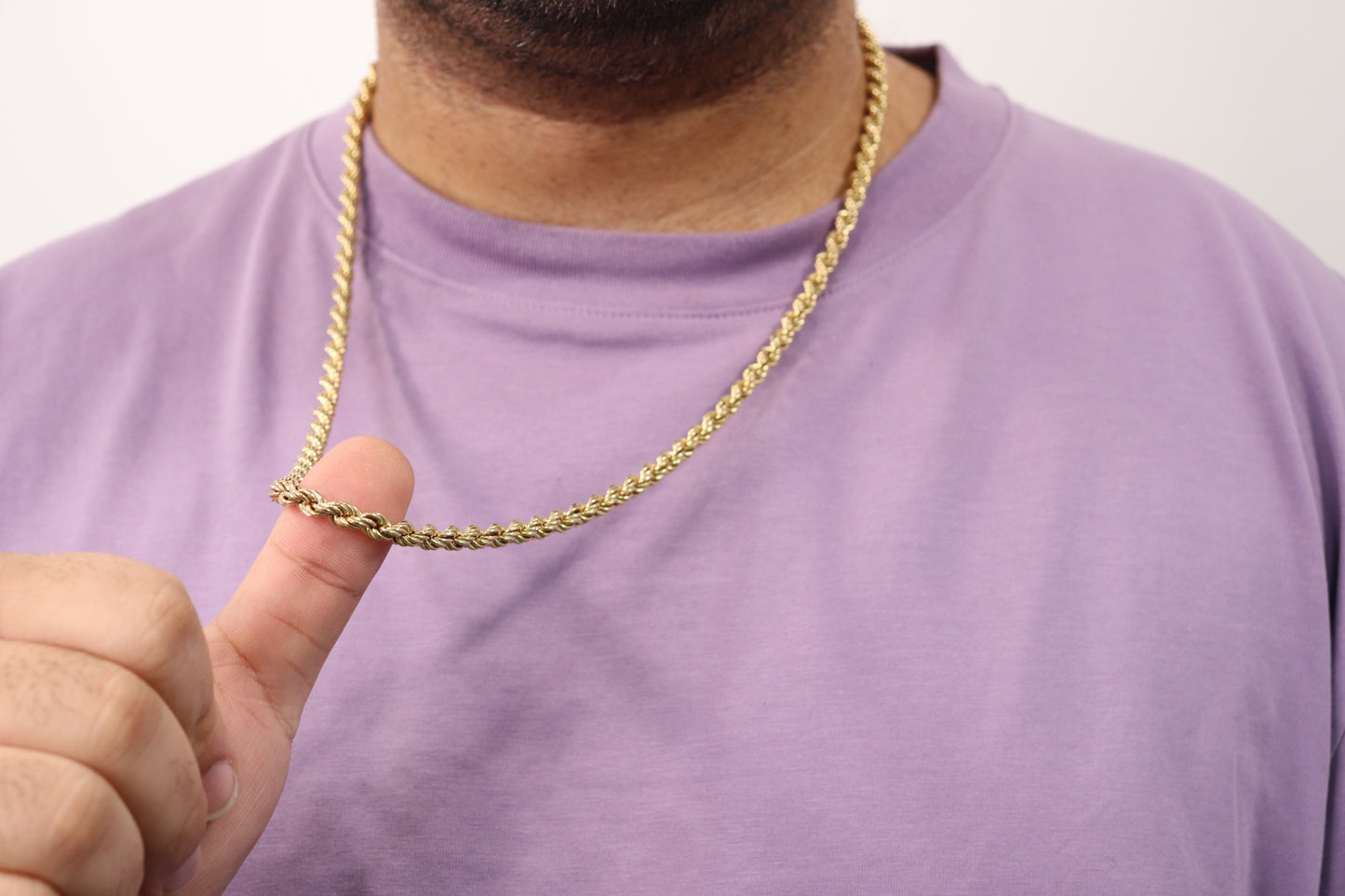 Gold Mighty Rope Chain