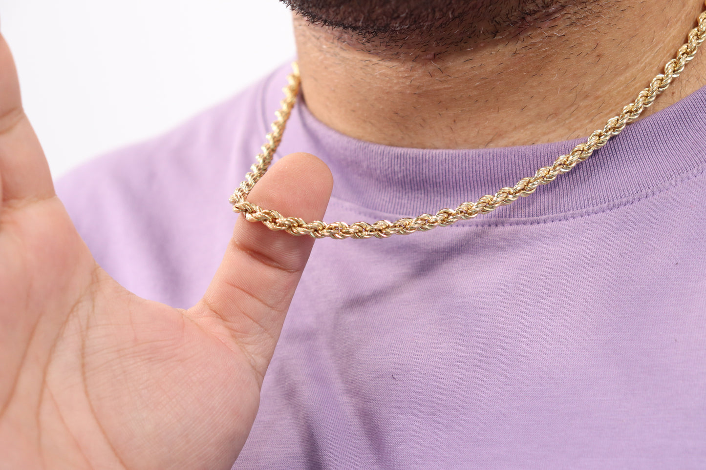 Gold Power Rope Chain