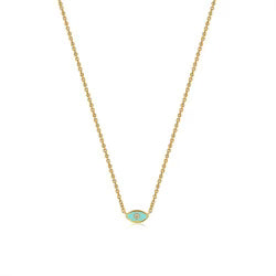 Coloured Evil Eye Necklace