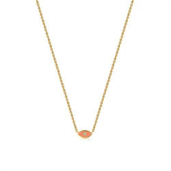 Coloured Evil Eye Necklace