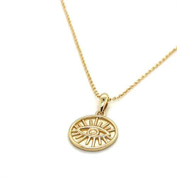 Evil Eye Coin Necklace