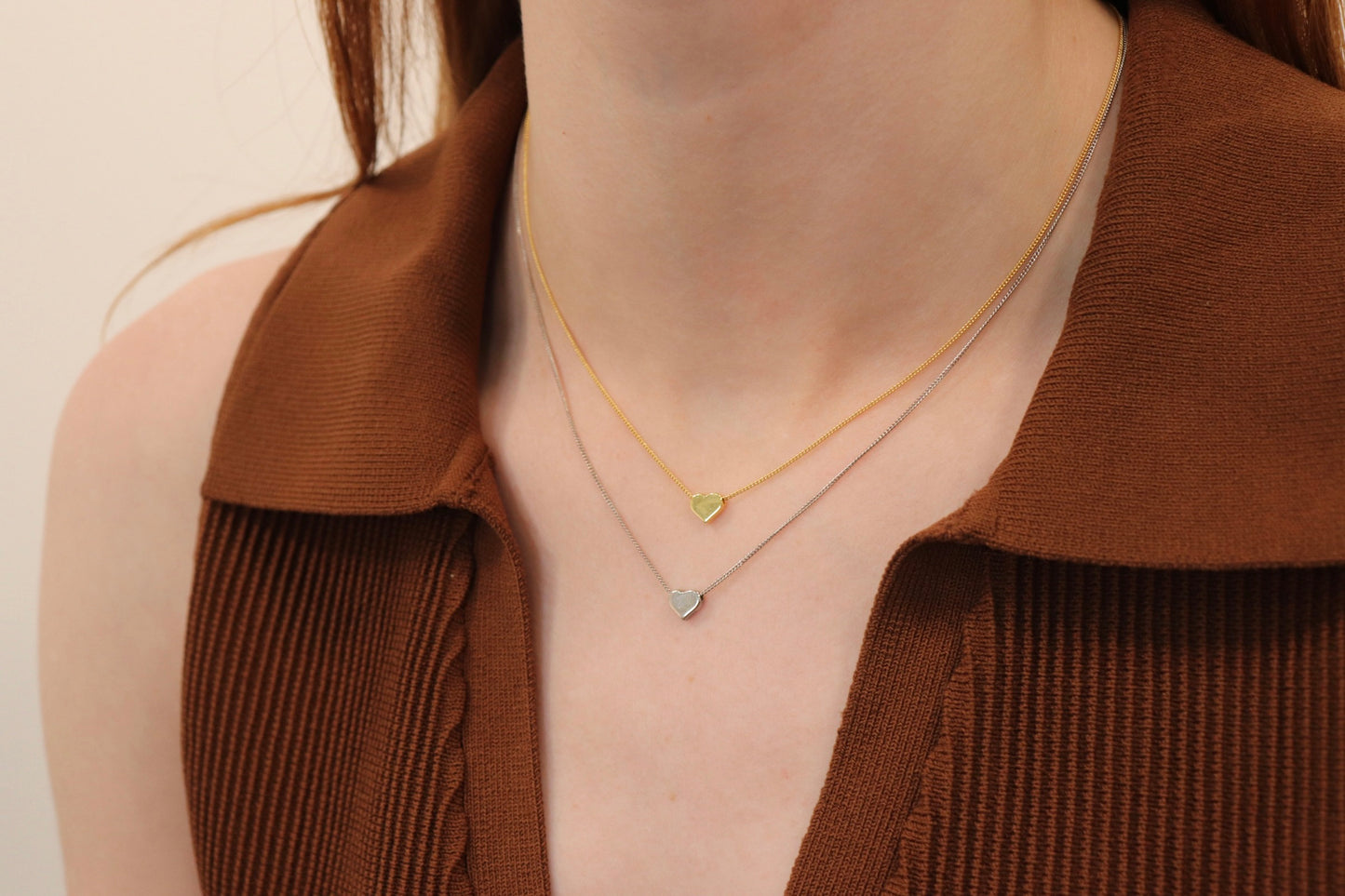 Puffy Heart Necklace