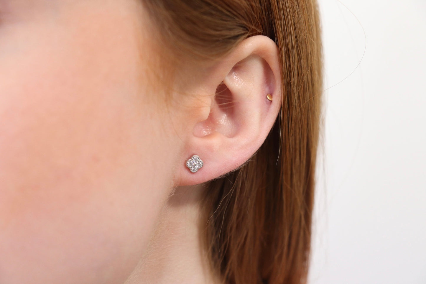 Cleo Clover Studs