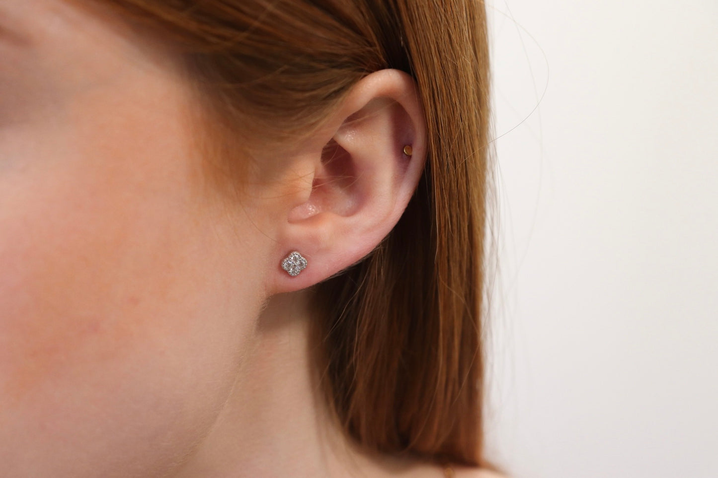 Cleo Clover Studs