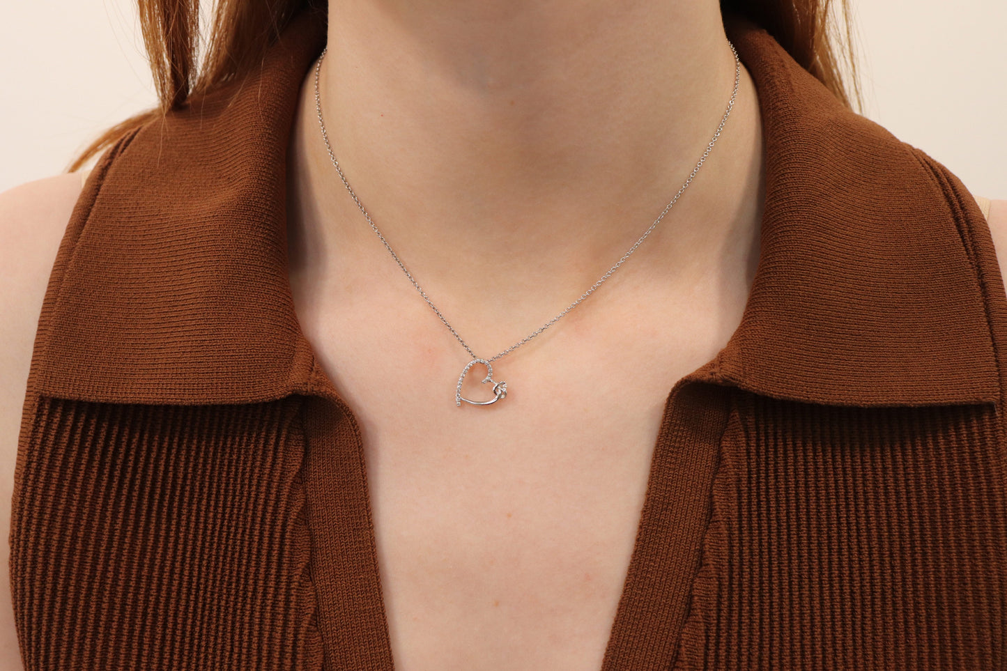 Double Heart Necklace