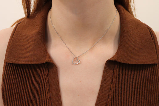Double Heart Necklace