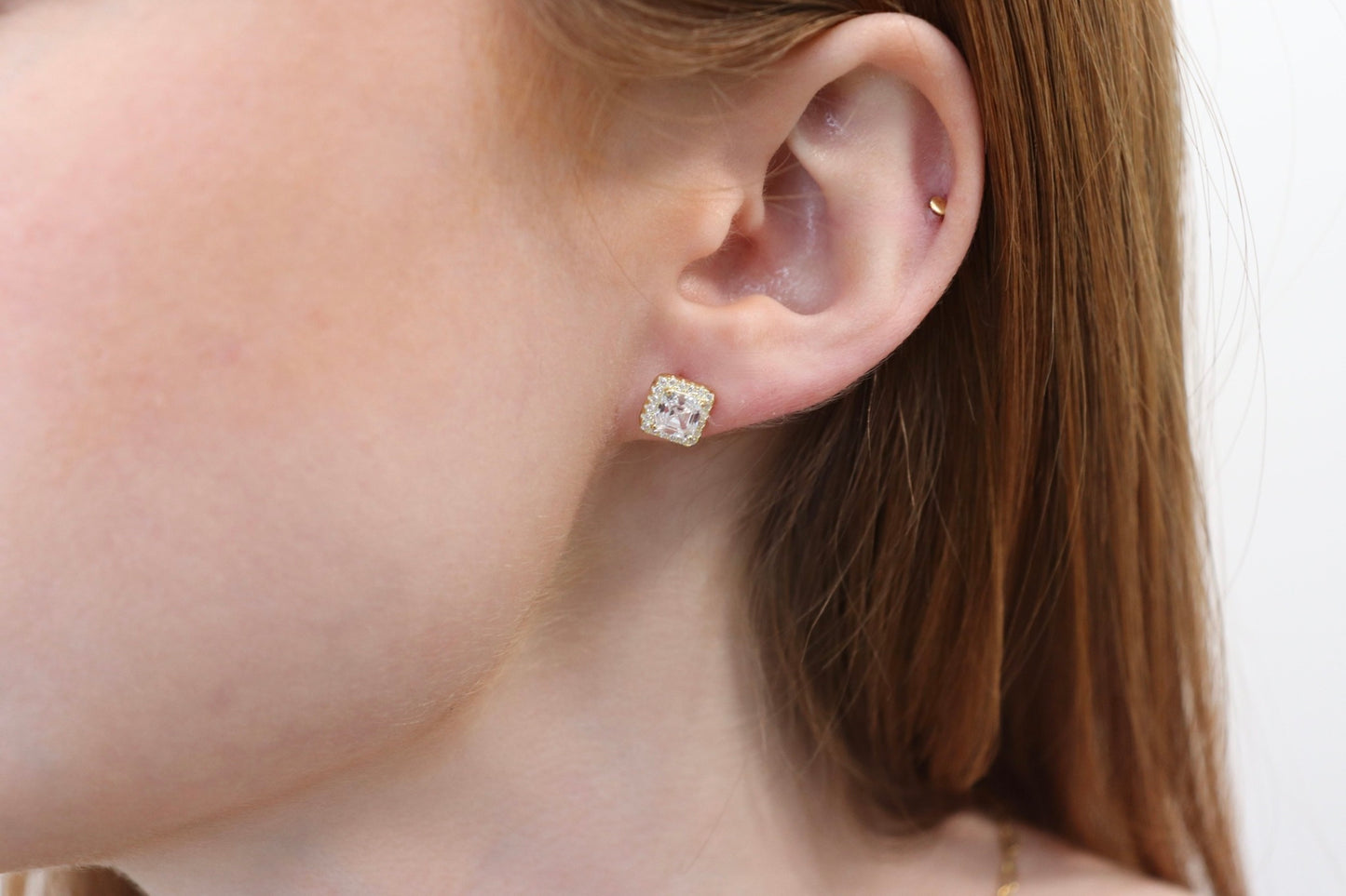 Sabrina Square Studs