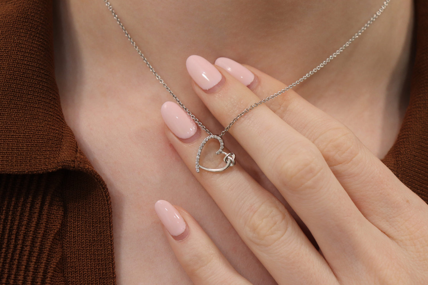Double Heart Necklace