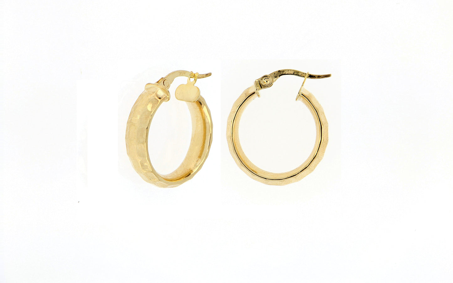 Gold Disco Hoops
