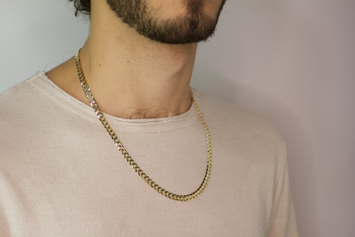 Gold Convex Solid Miami Cuban Link