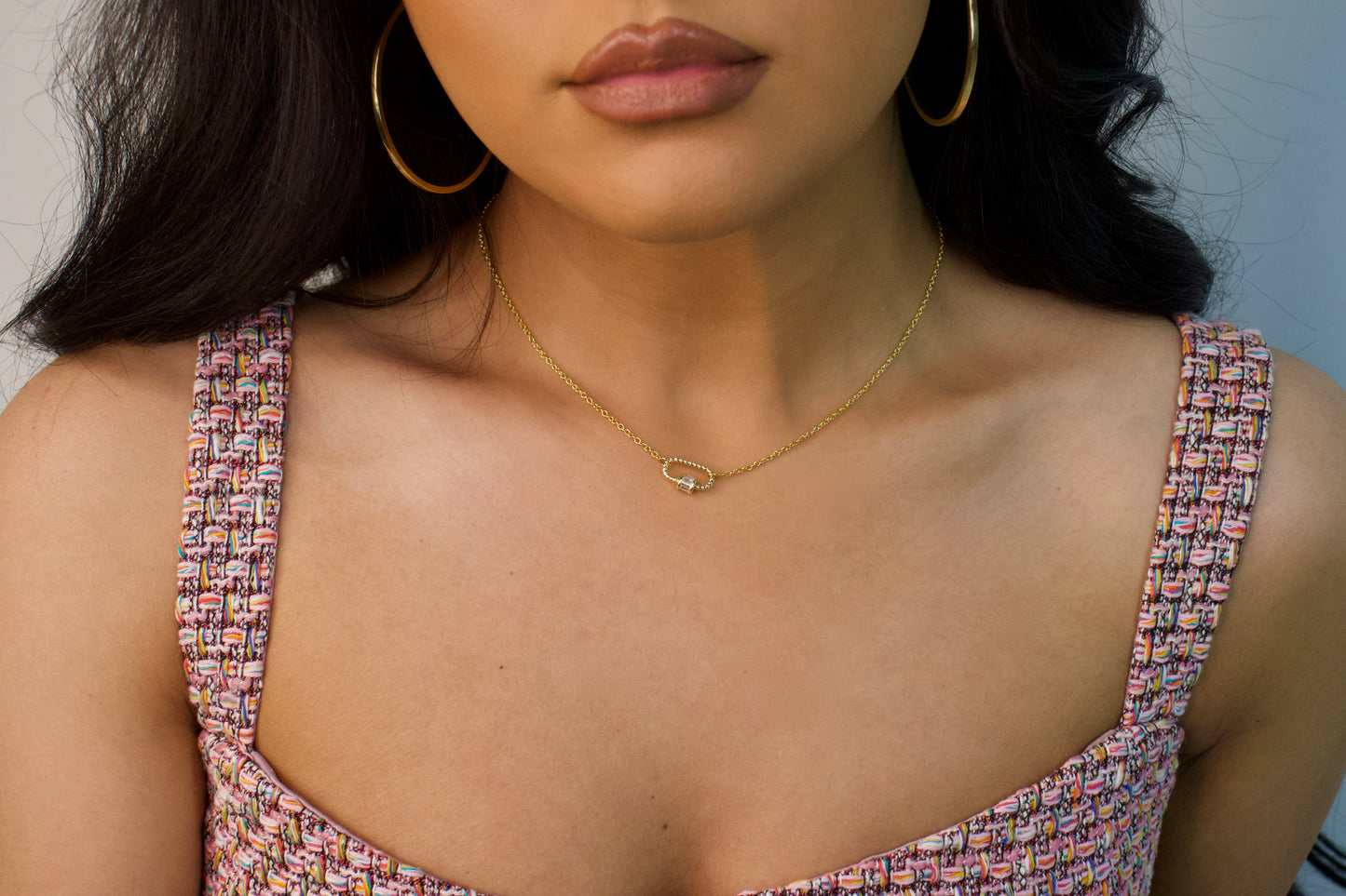 Carabiner Lock Necklace
