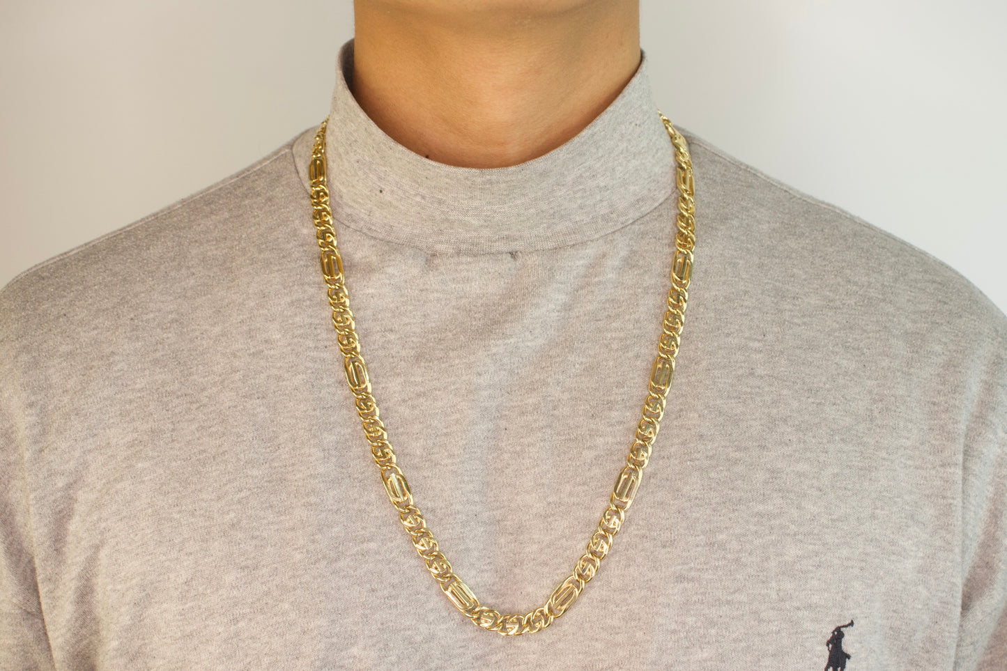 Gold Flat Gukki Chain