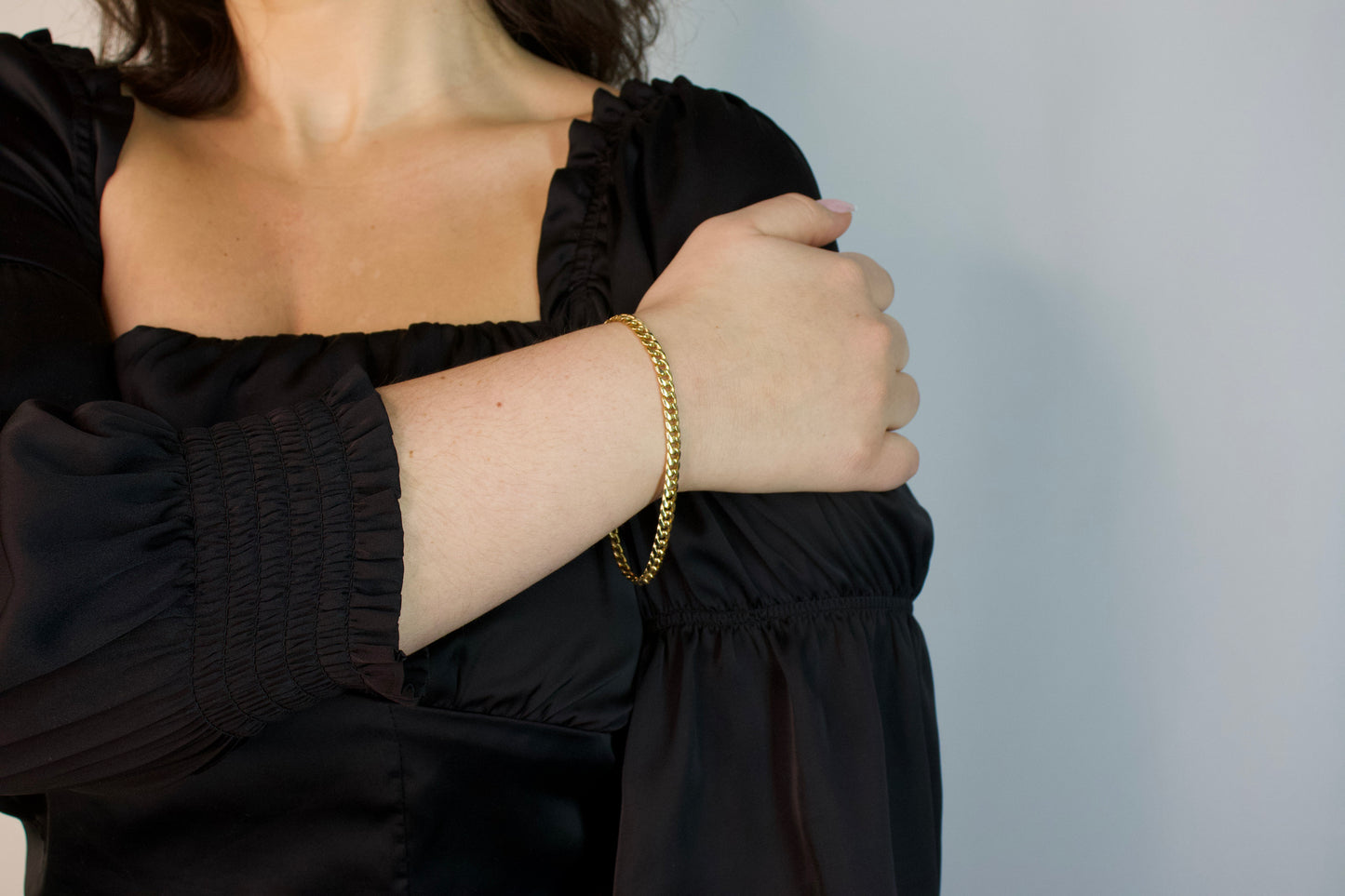 Gold Cuban Bracelet