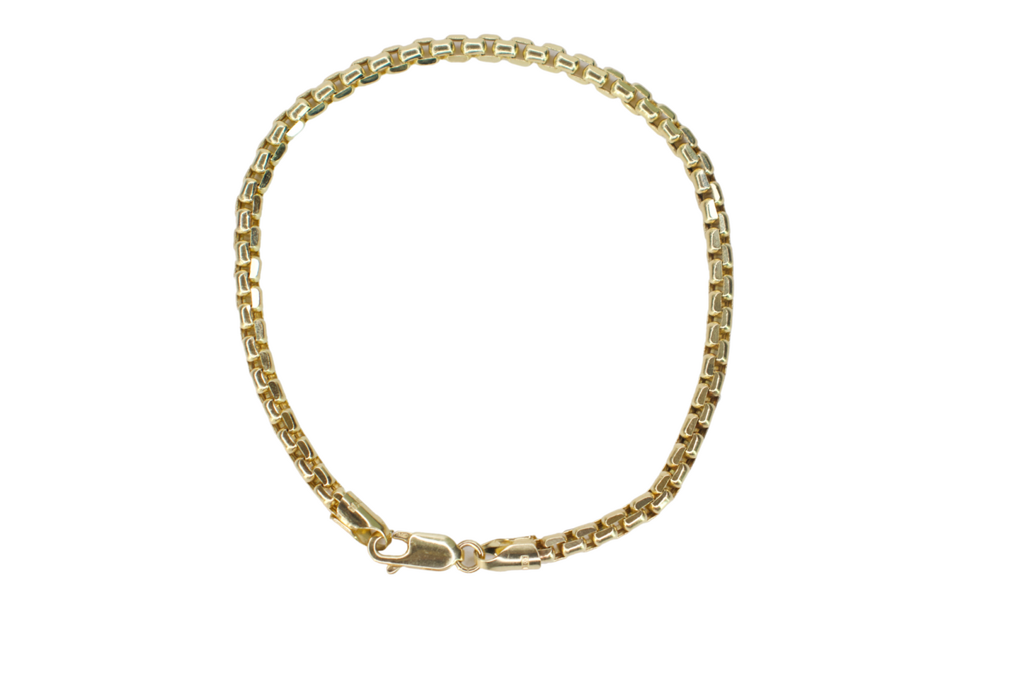 Gold Rounded Box Link