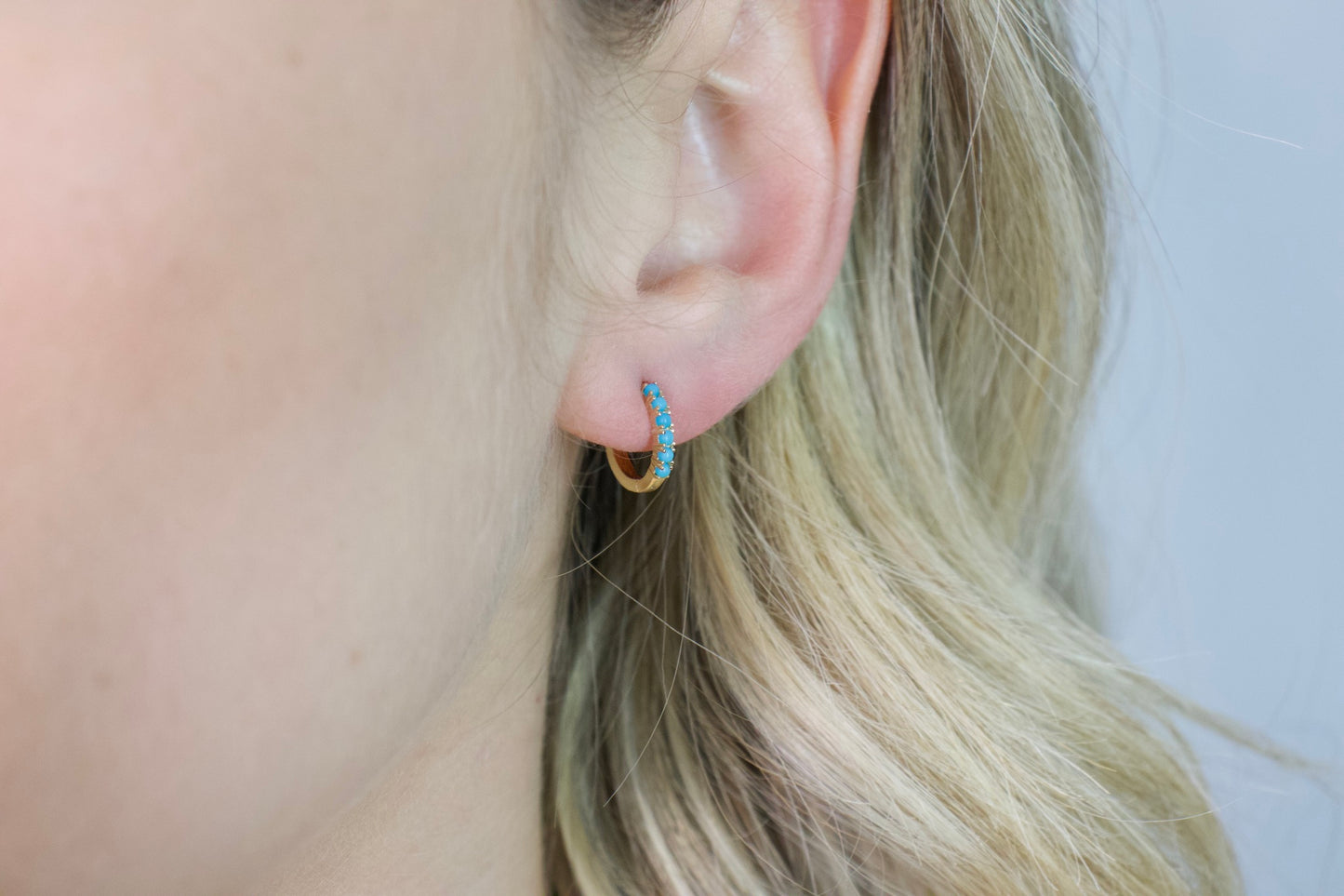 Turquoise Huggies