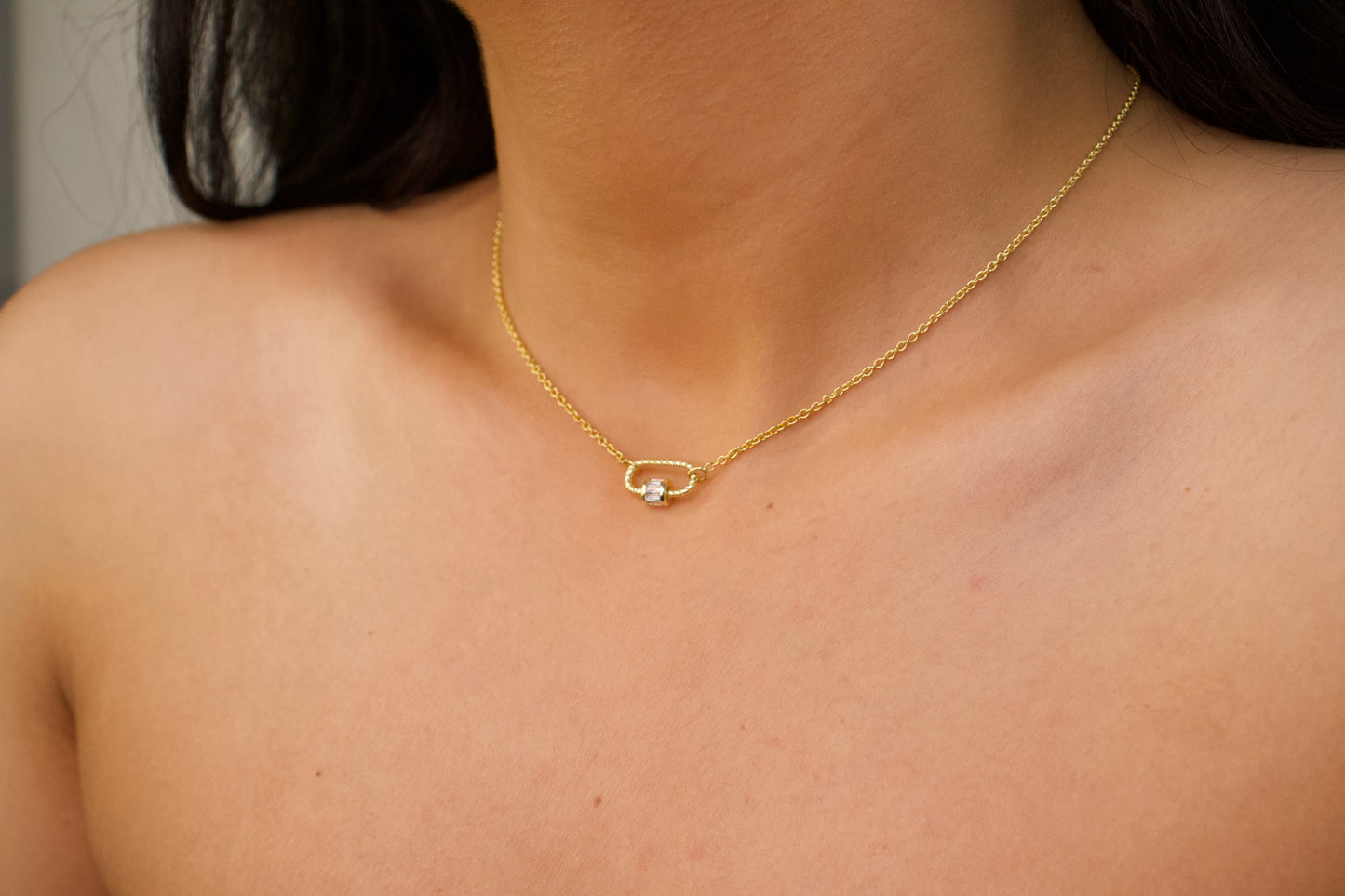 Carabiner Lock Necklace