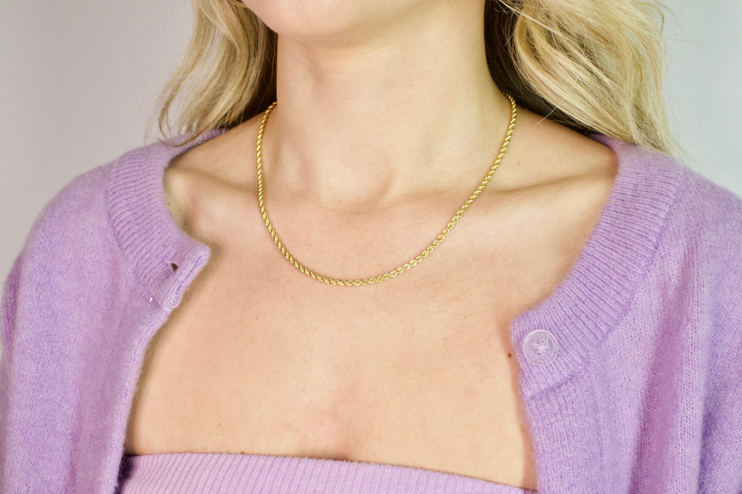 Gold Minimalistic Rope