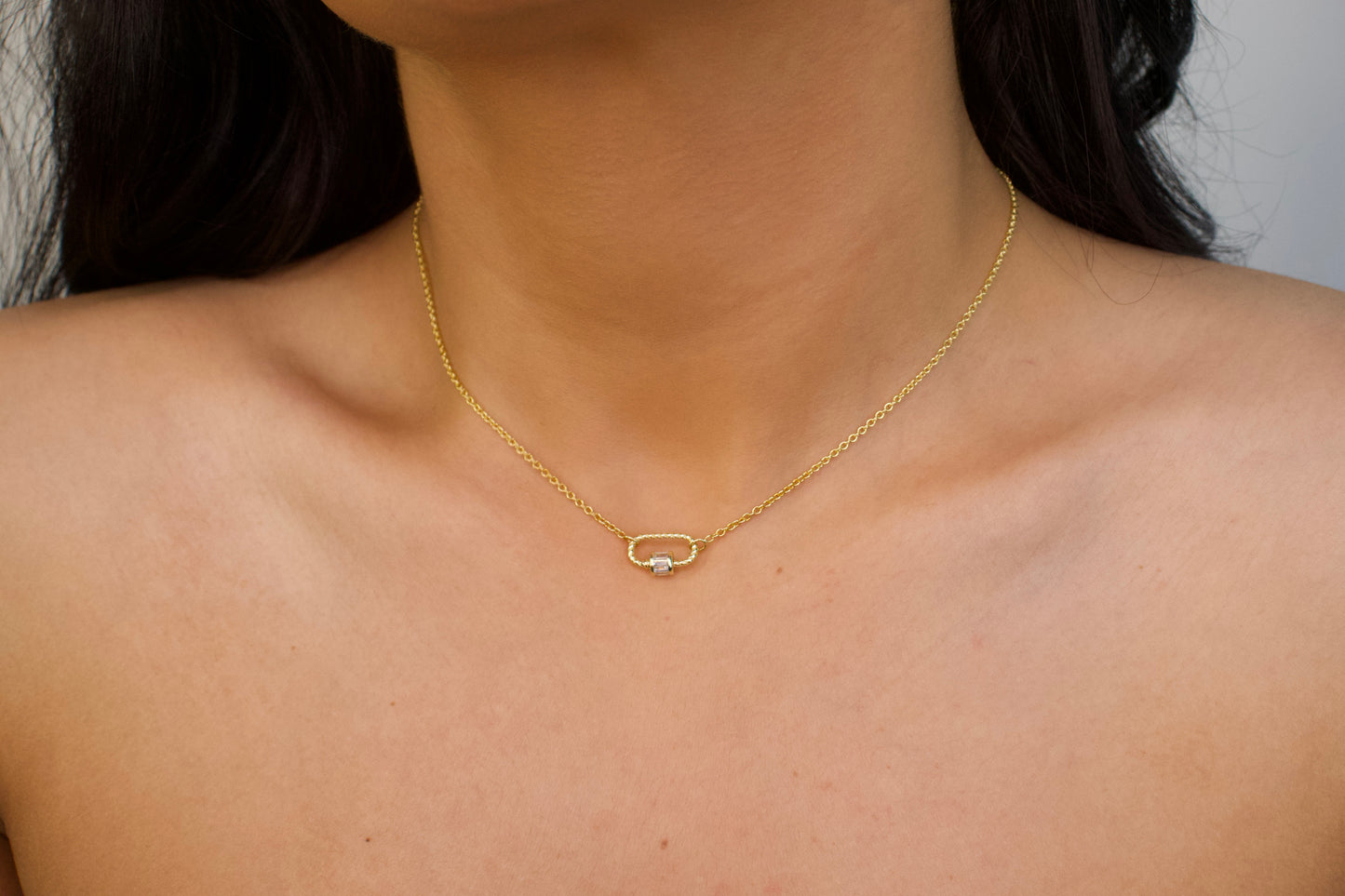 Carabiner Lock Necklace