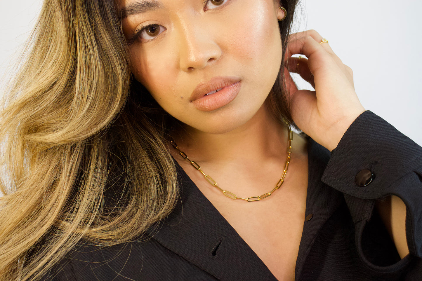 Chunky Paperclip Necklace
