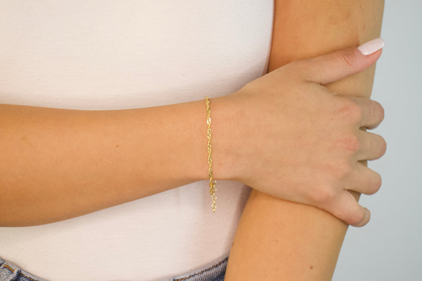 Gold Singapore Bracelet