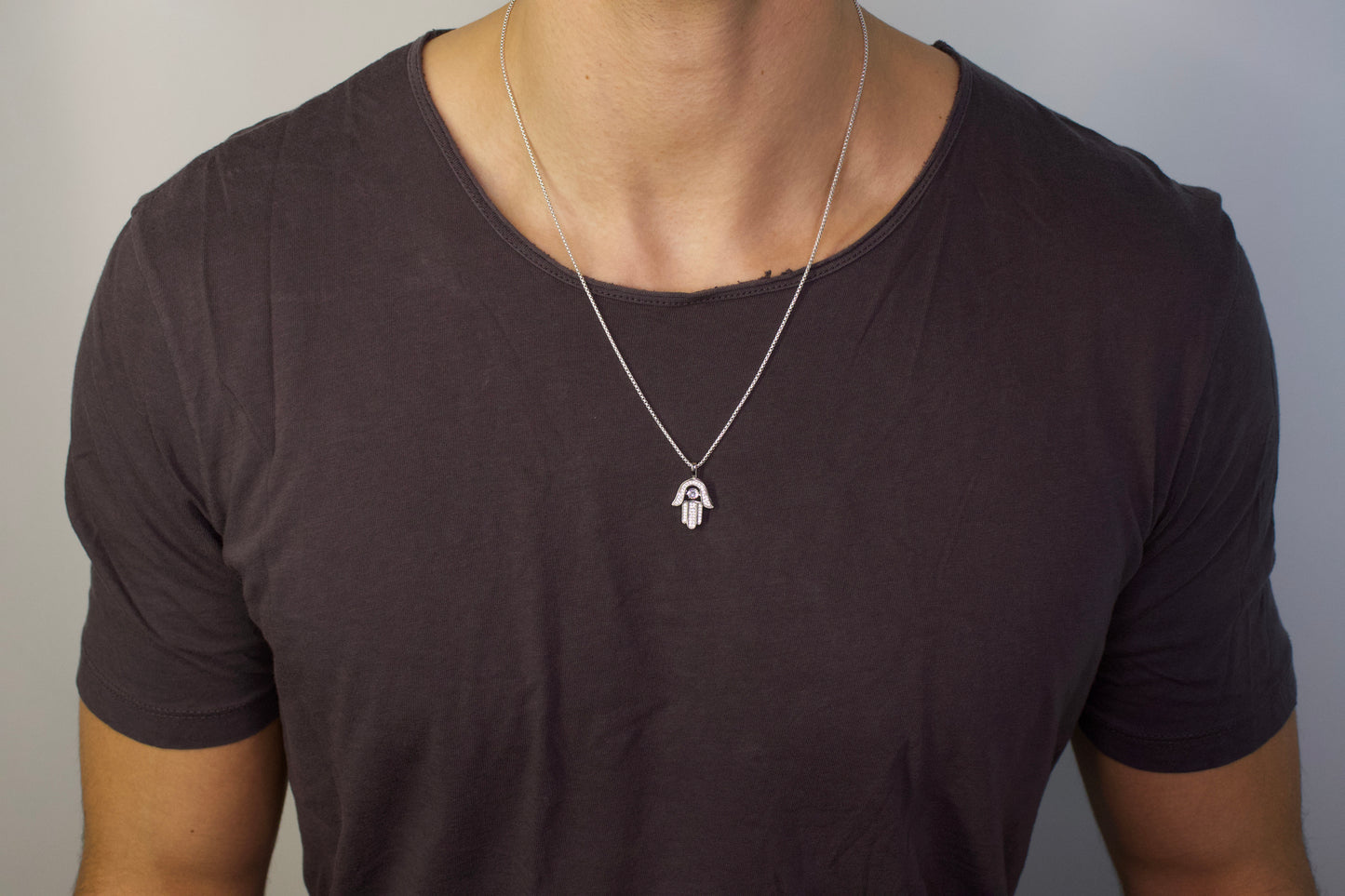 Dancing Hamsa Pendant