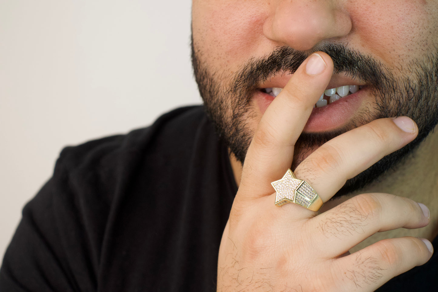 Gold Star Ring