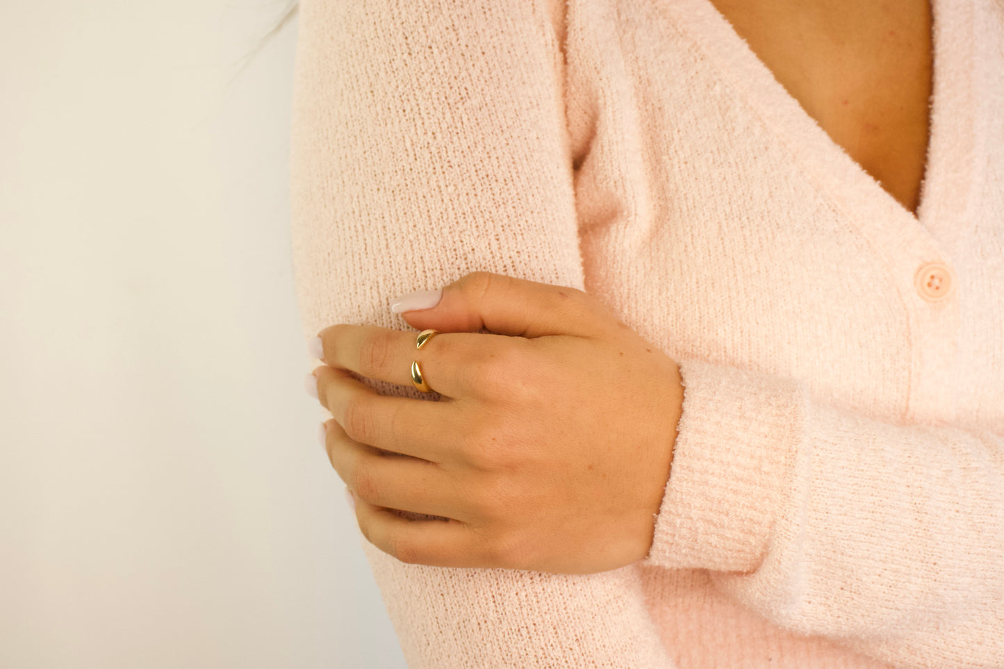 Gold Claw Ring