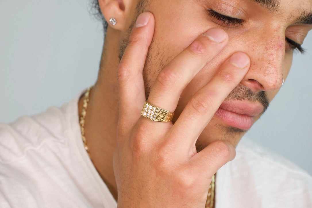Gold Square Ring 2.0