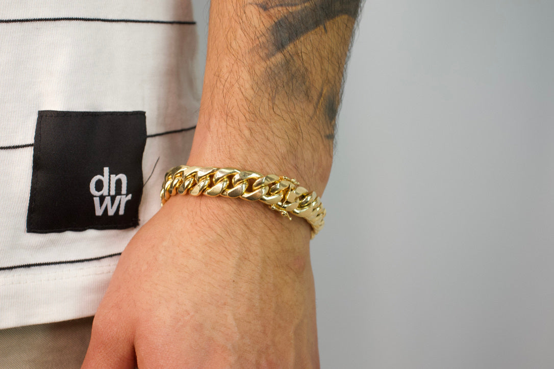 Gold Ultimate Miami Cuban Link Bracelet