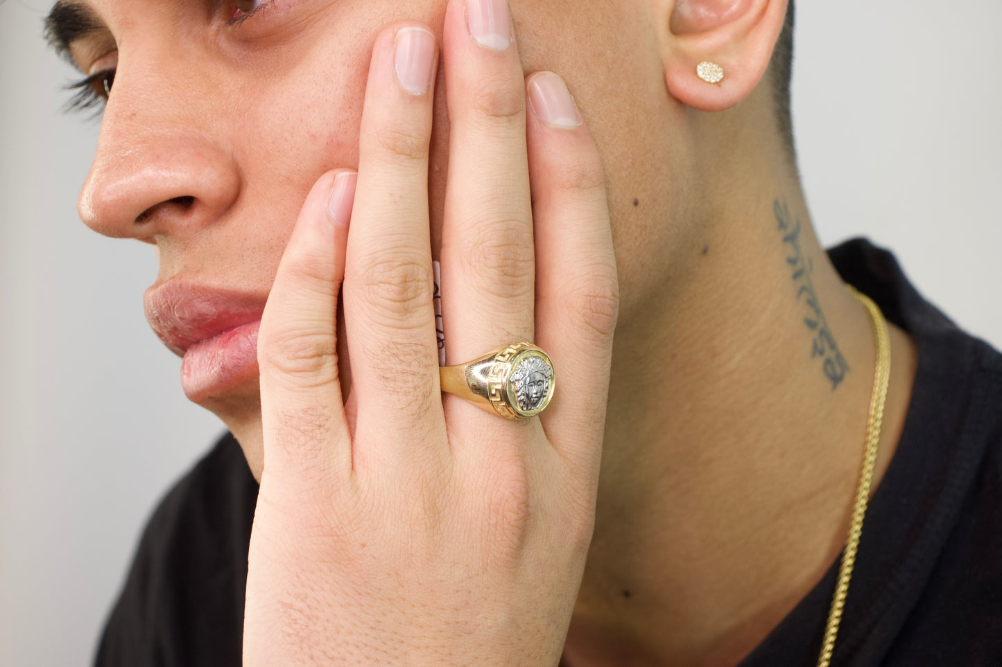 Gold Medusa 2.0 Ring