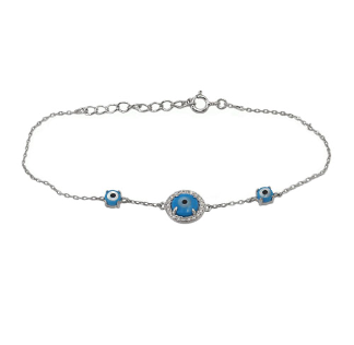 Trio Evil Eye Bracelet