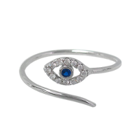 Wrap Around Evil Eye Ring