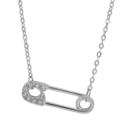 Safety Pin Necklace