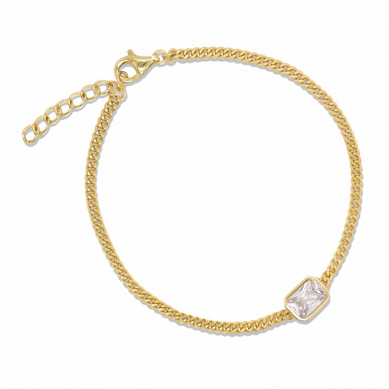 Cuban Bezel Bracelet