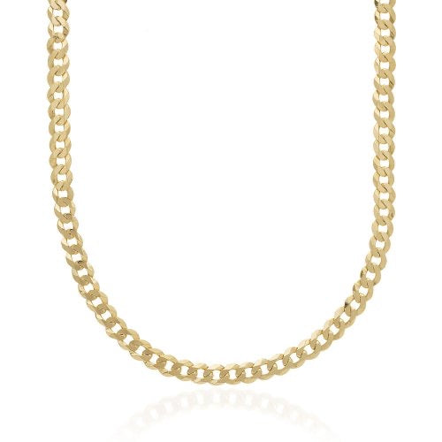 Gold Classic Curb Necklace