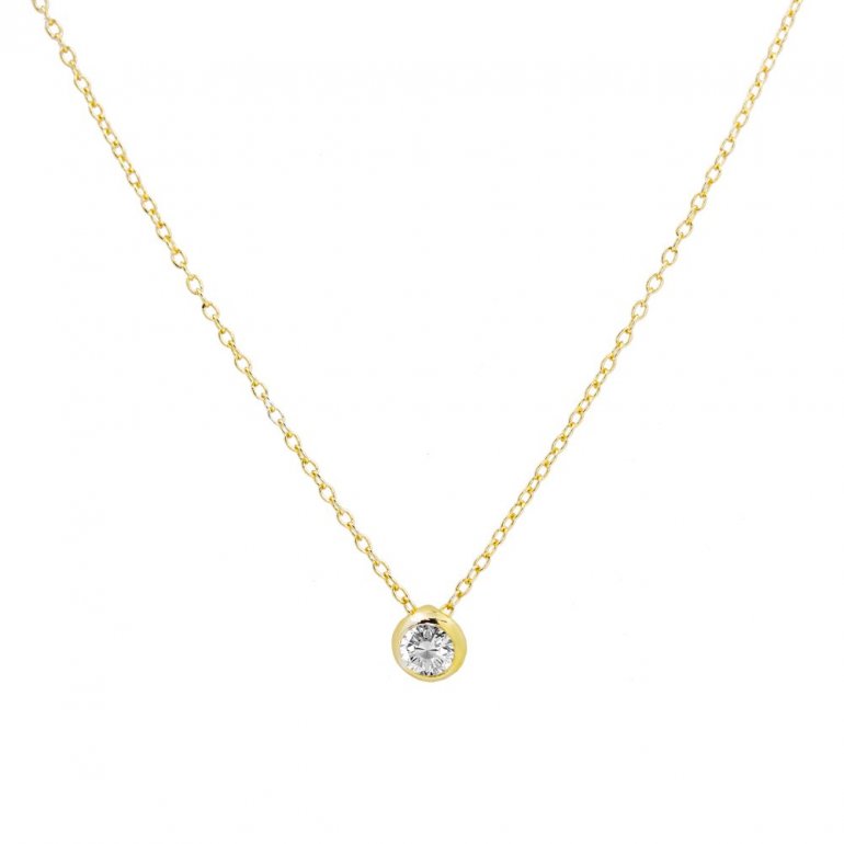 Solitaire Necklace