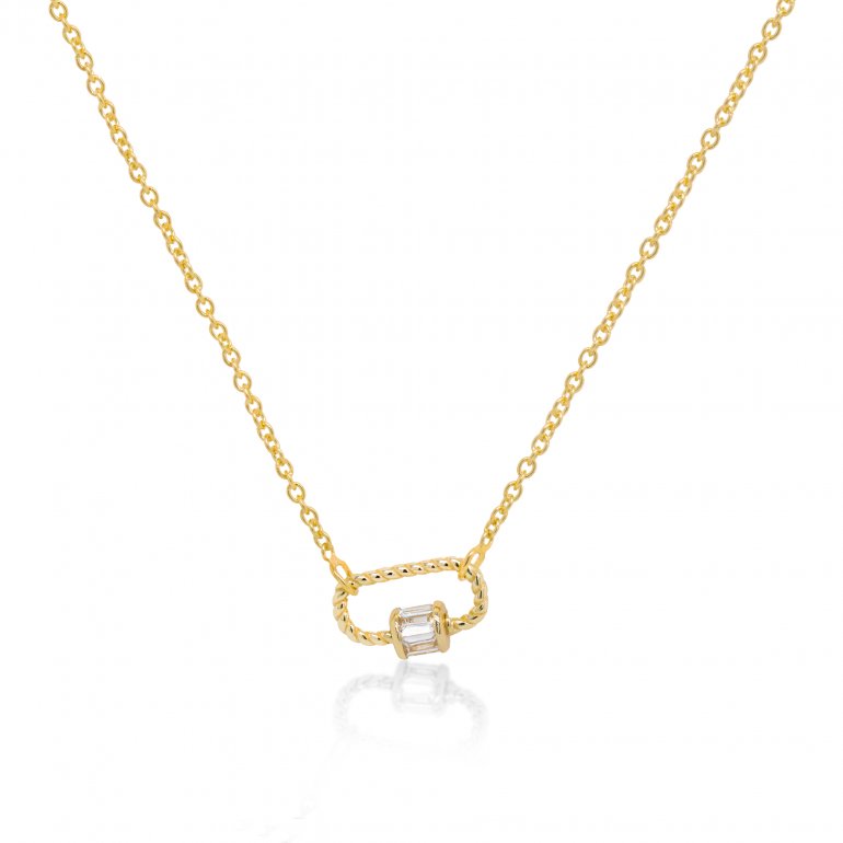 Carabiner Lock Necklace