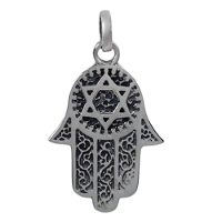 Fancy Hamsa Pendant