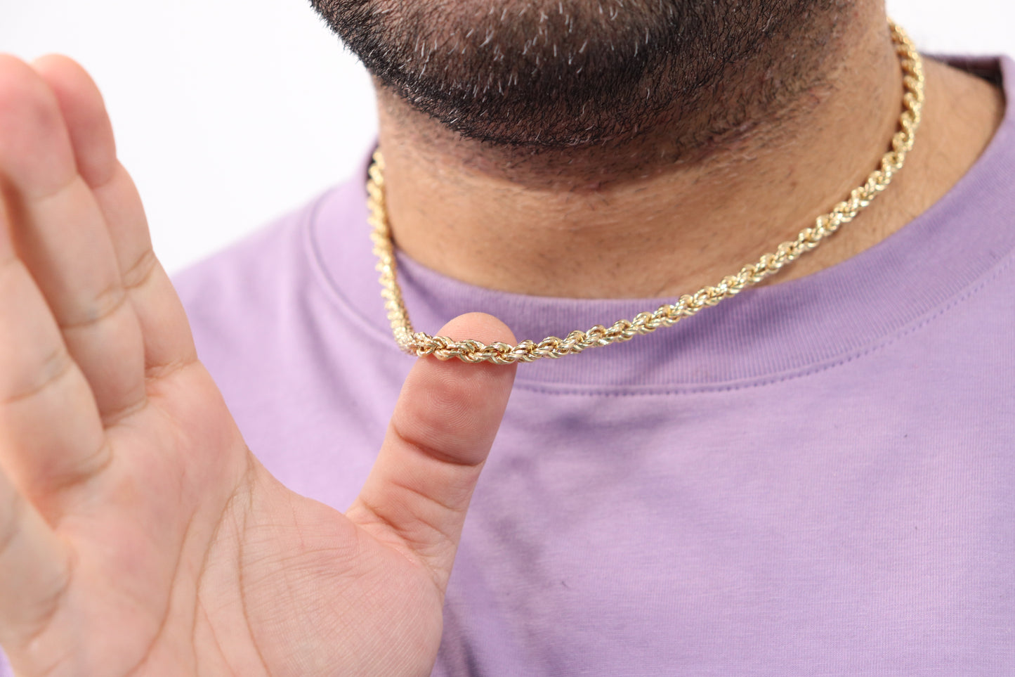 Gold Power Rope Chain