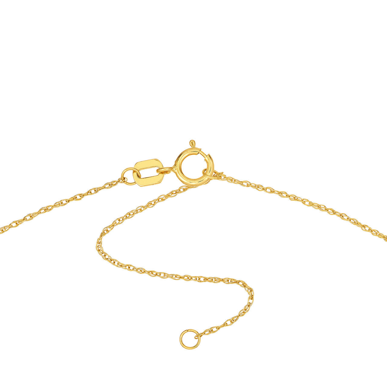 Gold Diamond Dainty Cross Necklace