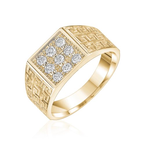 Gold Square Ring 2.0