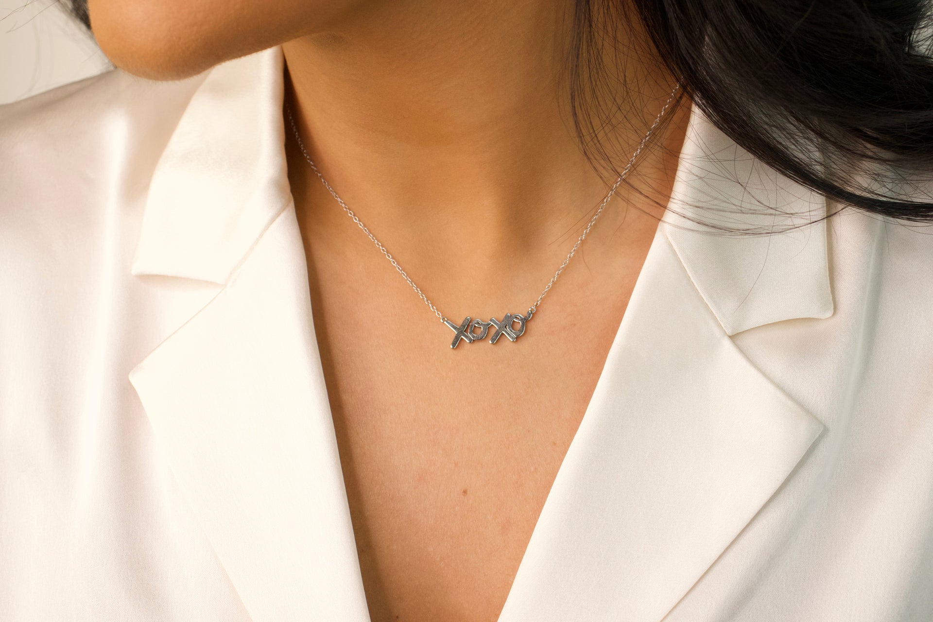 Tiffany xoxo necklace clearance