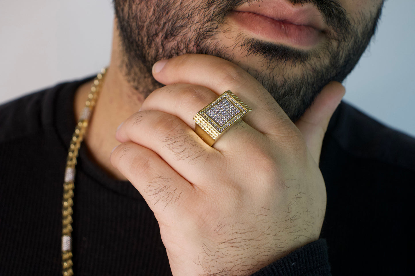 Gold Rectangle Ring 2.0