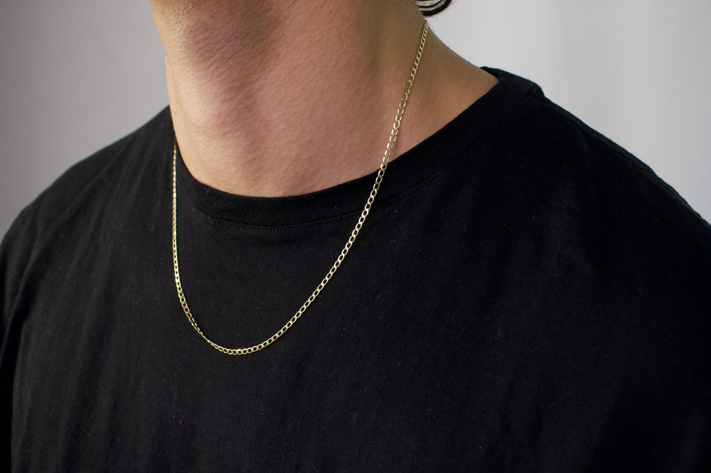 Gold Baby Curb Chain